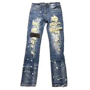 Decibel Men's Distressed Jeans Size 30x32 Ripped Denim Casual